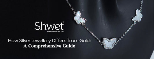 How Silver Jewelry is Different Compared to Gold - Shwet