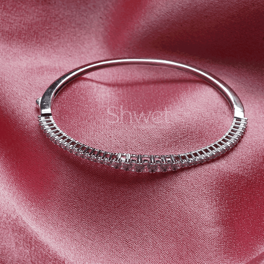 BLING KADA BRACELET | WOMEN CLIP ON | 925 STERLING SILVER - Shwet