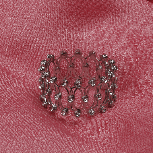 CONVERTABLE RING AND BRACELET | TWO IN ONE TRANSFORMATIVE | WOMENS | 925 STERLING SILVER - Shwet