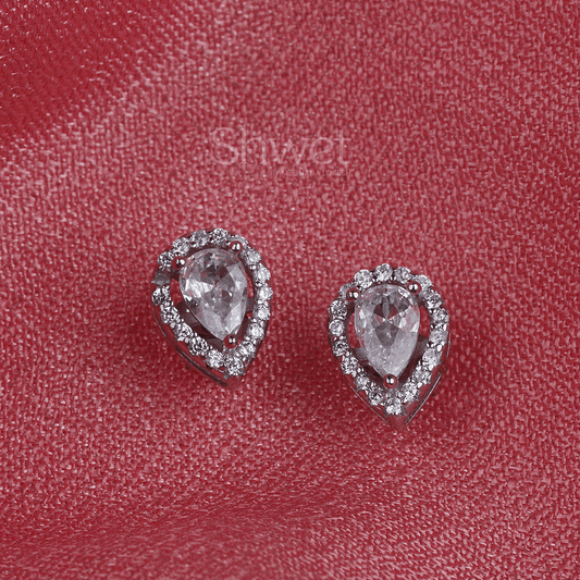 PREMIUM STUD EARRINGS | 925 STERLING SILVER | WOMEN - Shwet