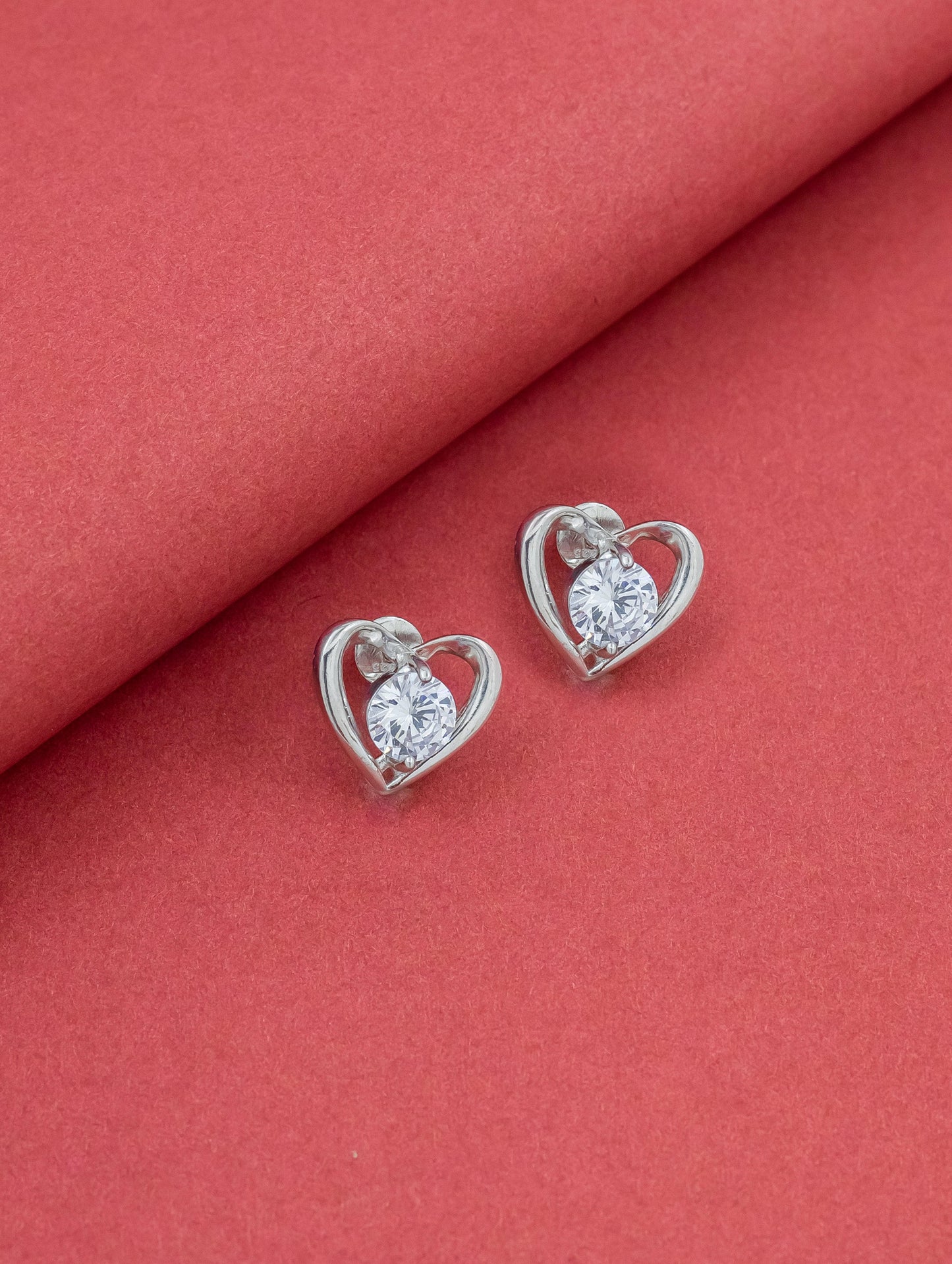 SOLITAIRE EARRINGS | 925 STERLING SILVER - Shwet
