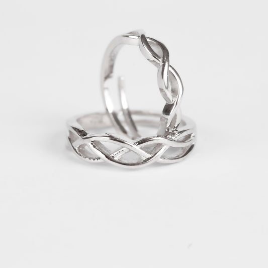 COUPLE RINGS | INFINITY LOOP - Shwet