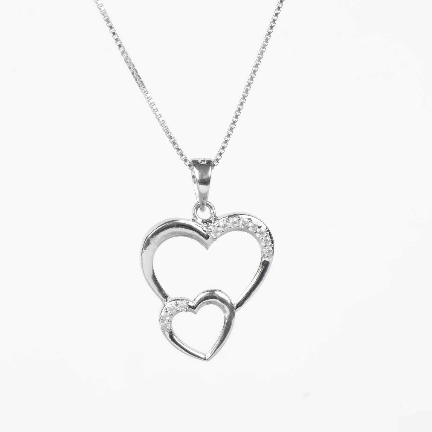 ZICRON HEART PENDANT | HANDMADE | 925 STERLING SILVER - Shwet