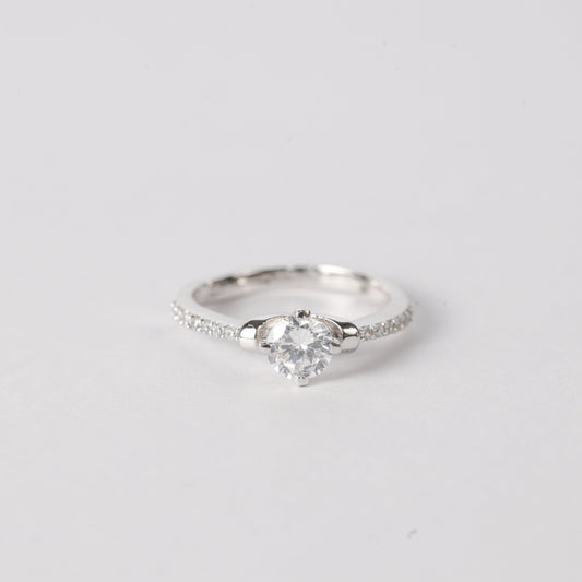 EVERYDAY SOLITAIRE | ADJUSTABLE RING - Shwet
