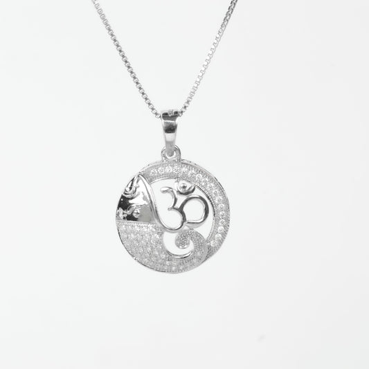 OM GANESH JI | HANDMADE | 925 STERLING SILVER - Shwet
