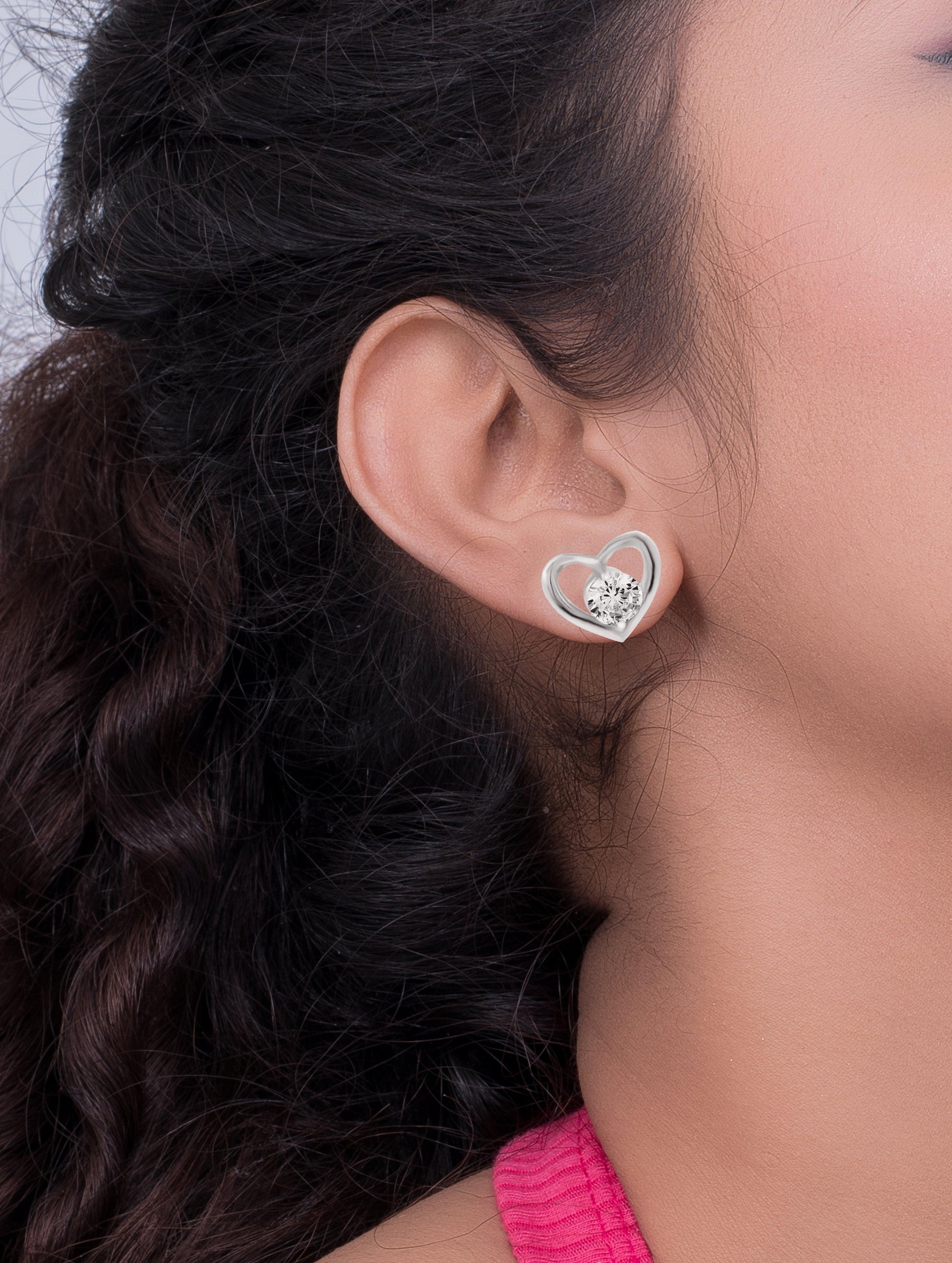 SOLITAIRE EARRINGS | 925 STERLING SILVER - Shwet
