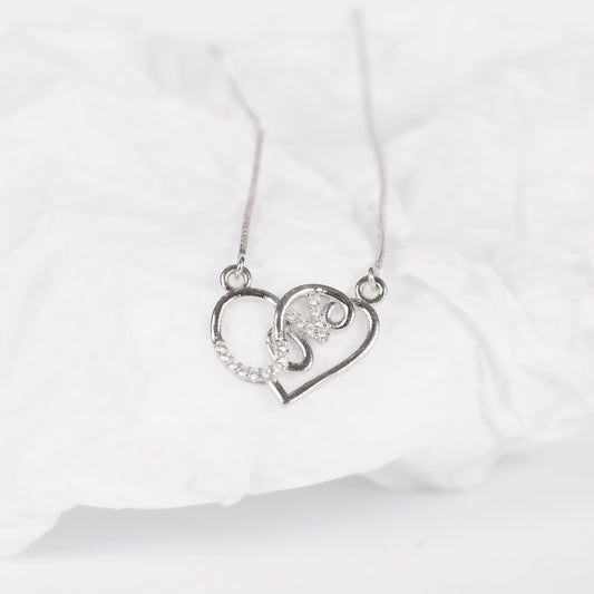 LOVE HEART PENDANT | HANDMADE | 925 STERLING SILVER - Shwet