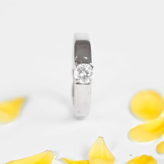 SOLITAIRE CHARM | SIZE ADJUSTABLE RING - Shwet