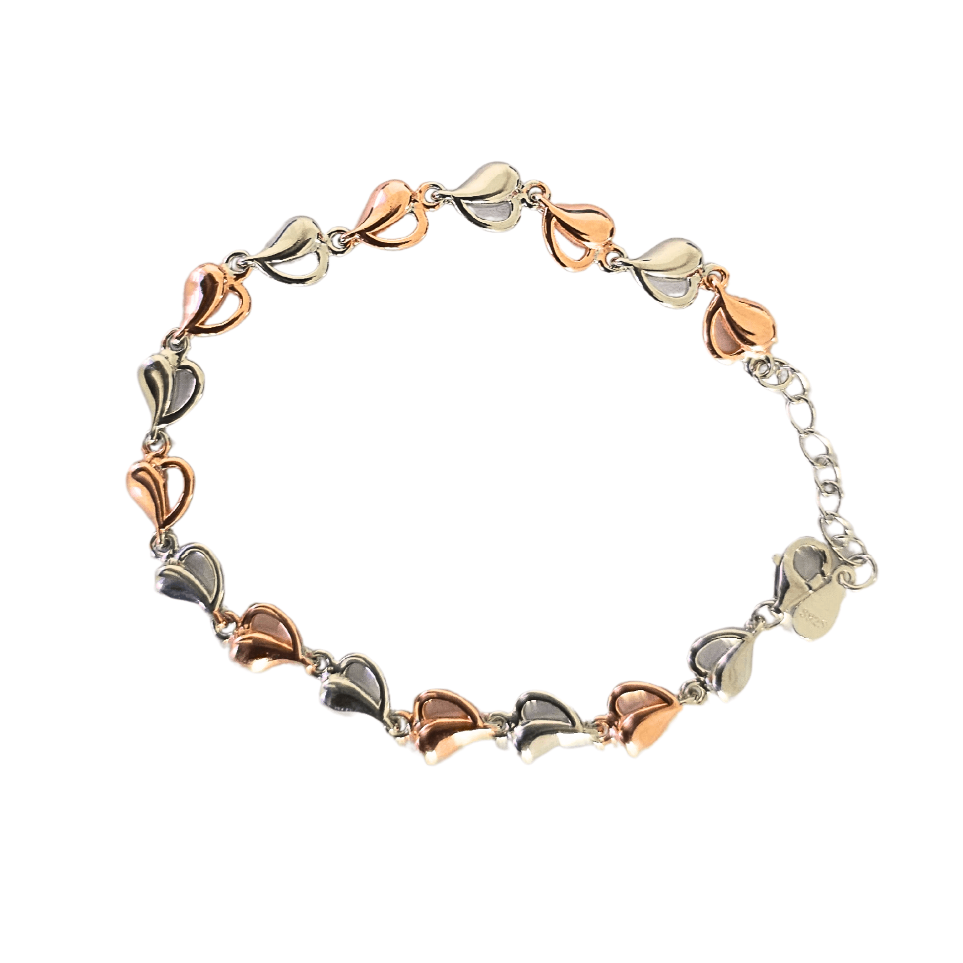 ROSE GOLD BRACELETS | 925 STERLING SILVER | - Shwet