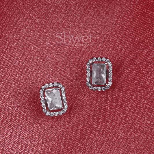 PREMIUM STUD EARRINGS | 925 STERLING SILVER | WOMEN - Shwet