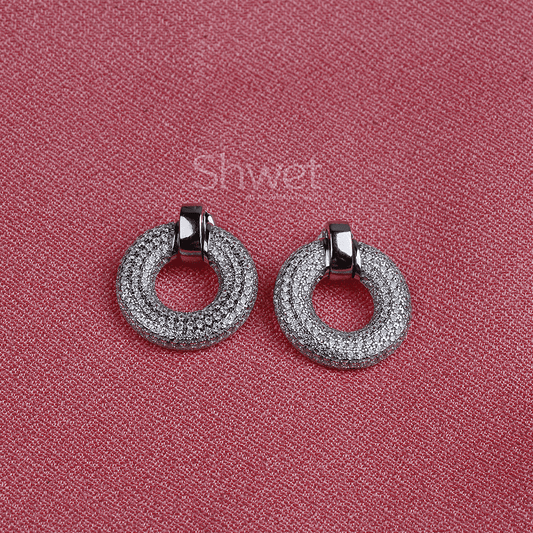 GRACE EARRINGS | 925 STERLING SILVER | WOMEN - Shwet