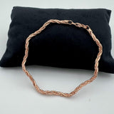 TWISTED ITALIAN BRACELET | ROSE GOLD | 925 STERLING SILVER - Shwet