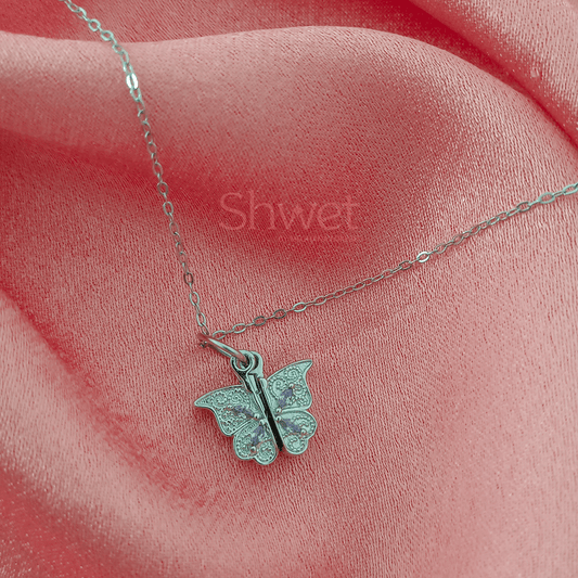 BUTTERFLY LOVE PENDANT CHAIN - Shwet