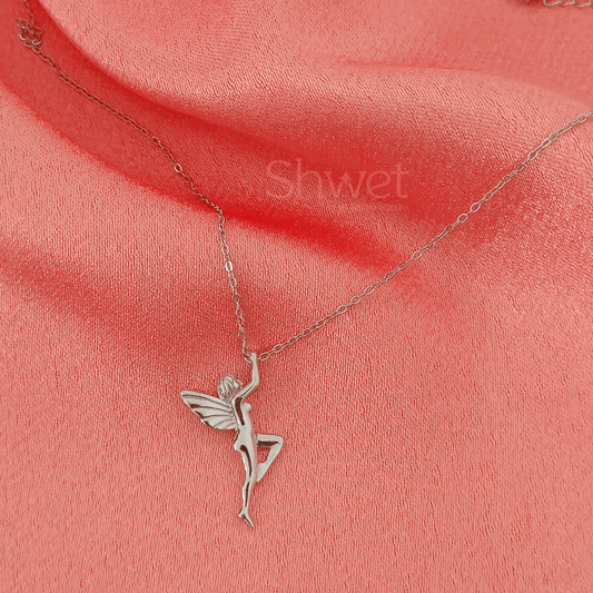 ANGEL HOLDING | CHAIN PENDANT - Shwet
