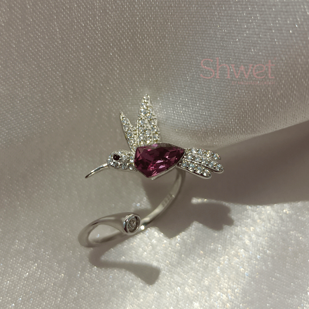 BIRD ADUSTABLE RING - Shwet