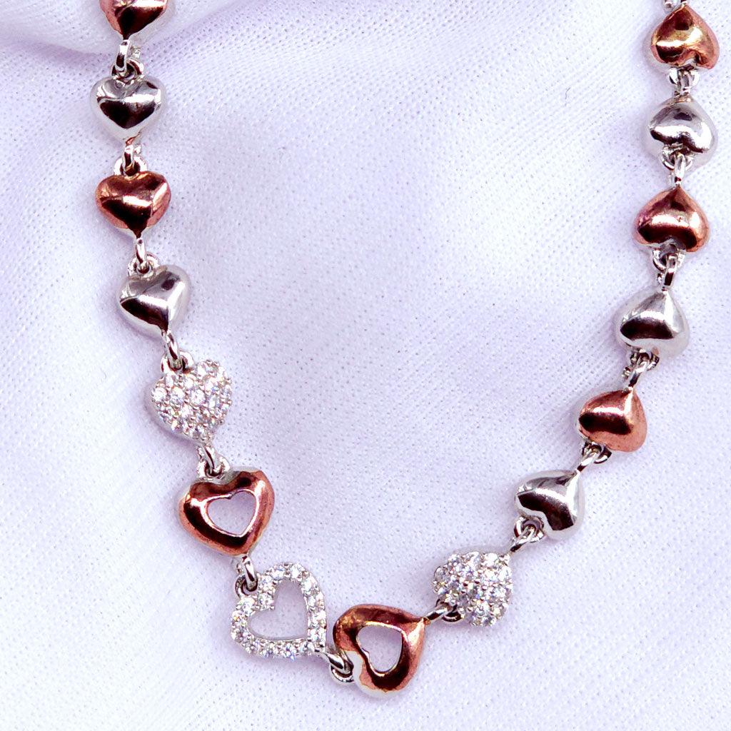 ROSE GOLD BRACELETS | 925 STERLING SILVER | - Shwet
