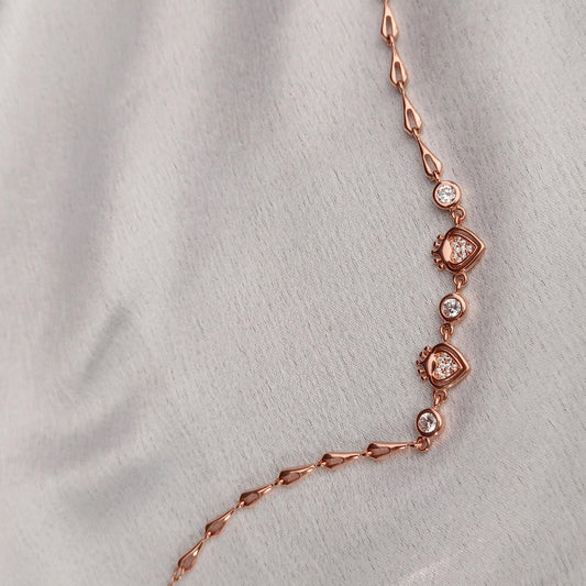 ROSE GOLD BRACELETS | 925 STERLING SILVER | - Shwet